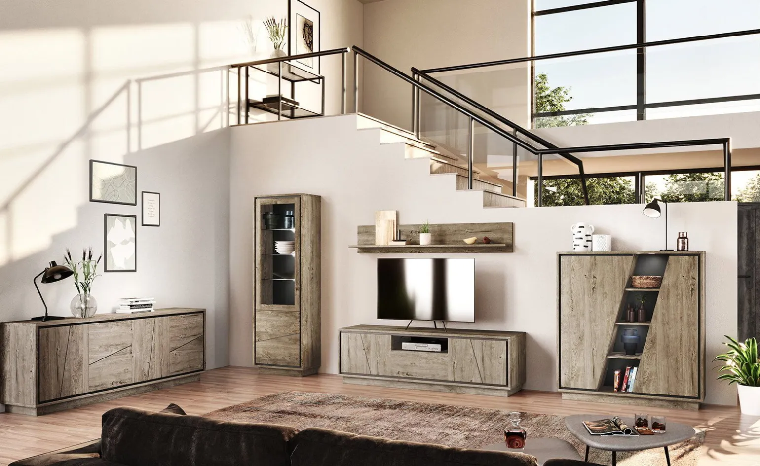 Colorado porta TV color quercia