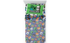 Completo letto Minecraft in cotone 1 piazza