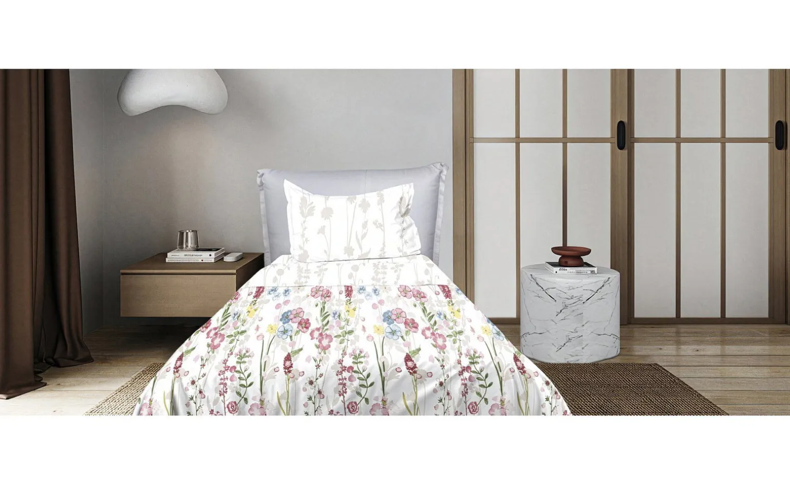 Completo Letto Salsa 1 Piazza, fantasie Assortite