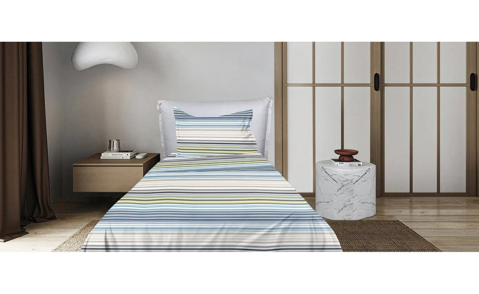 Completo Letto Salsa 1 Piazza, fantasie Assortite