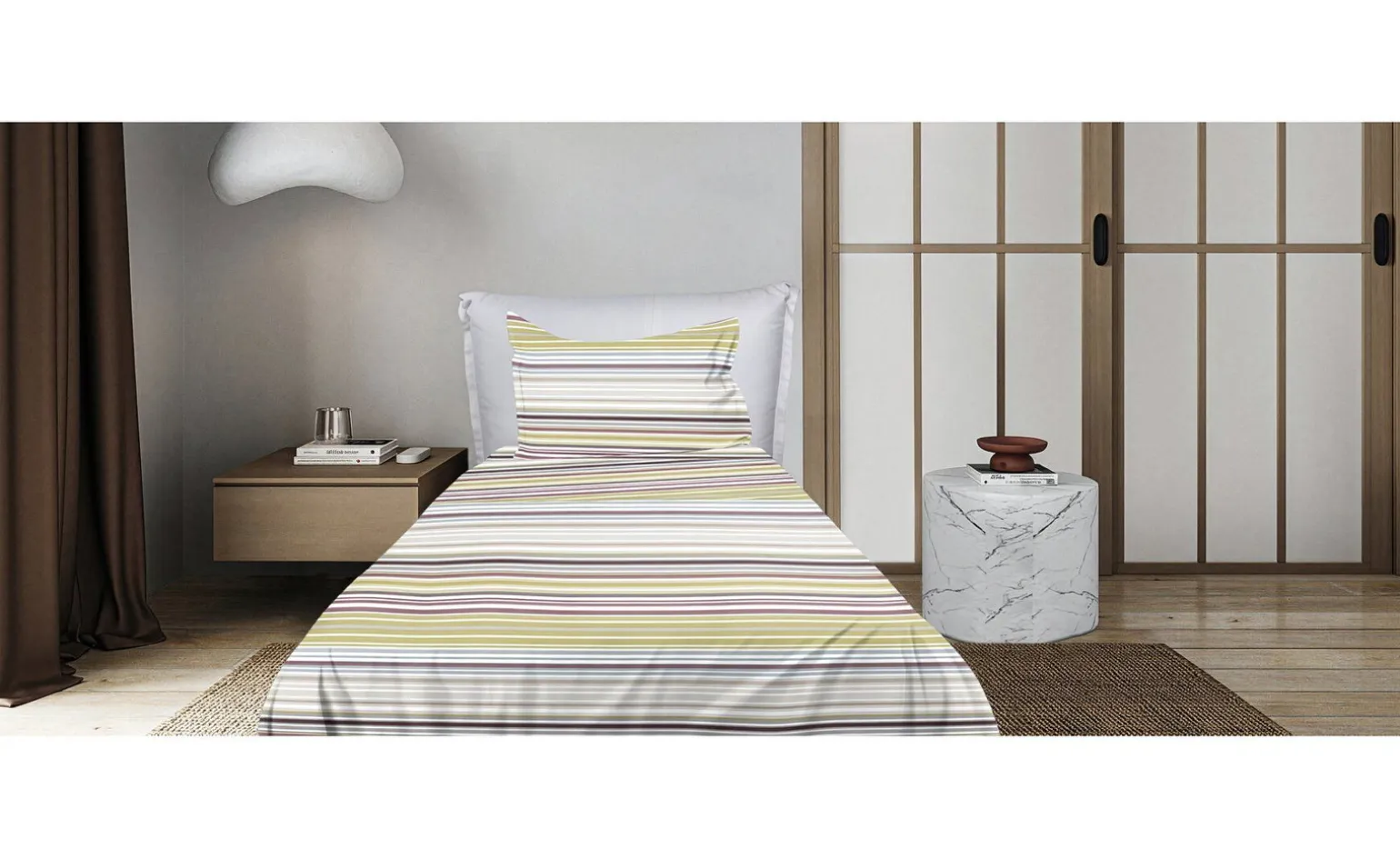 Completo Letto Salsa 1 Piazza, fantasie Assortite