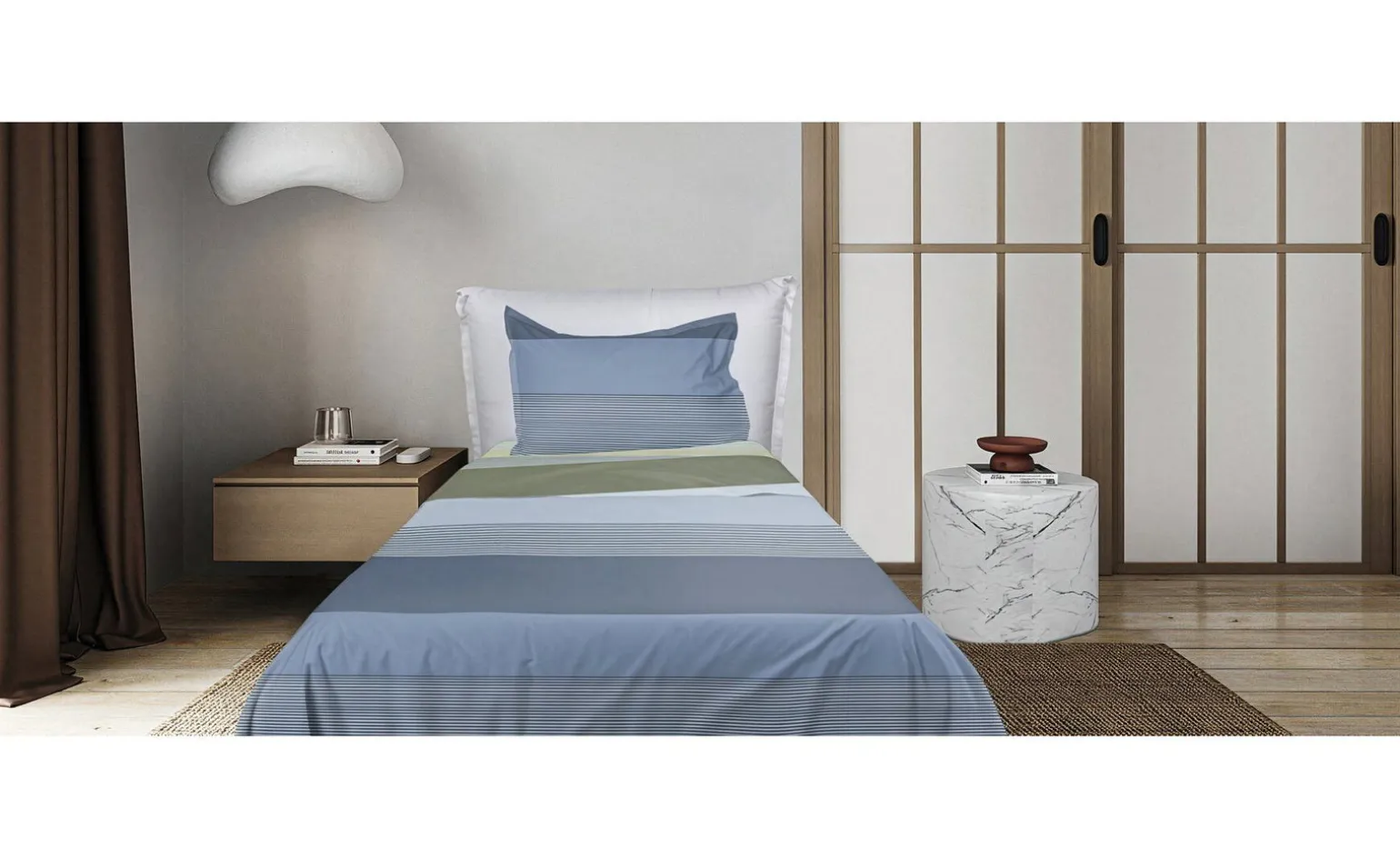Completo Letto Salsa 1 Piazza, fantasie Assortite
