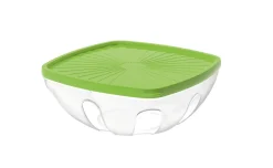 Contenitore quadro ermetico 1,5 lt verde
