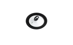 Coperchio pentole in vetro e silicone