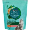 Croccantini Purina One Dual Nature sterilizzato, Salmone 400gr