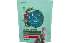 Crocchette gatto Purina One Dual Nature Sterilizzato Manzo 400gr