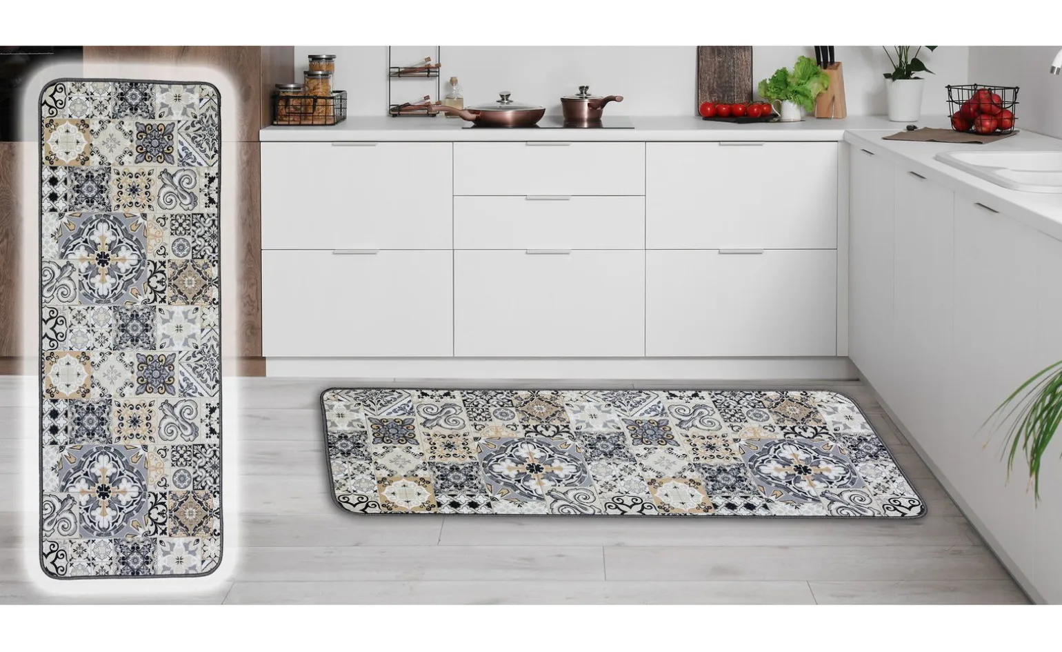 Daily tappeto grigio 50x80 cm