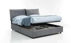Dama letto matrimoniale contenitore visone