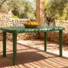 Dana tavolo in polipropilene verde