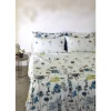 Day Dream Completo letto singolo Ortus blu cielo, 100% cotone