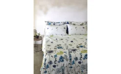 Day Dream Completo letto singolo Ortus blu cielo, 100% cotone