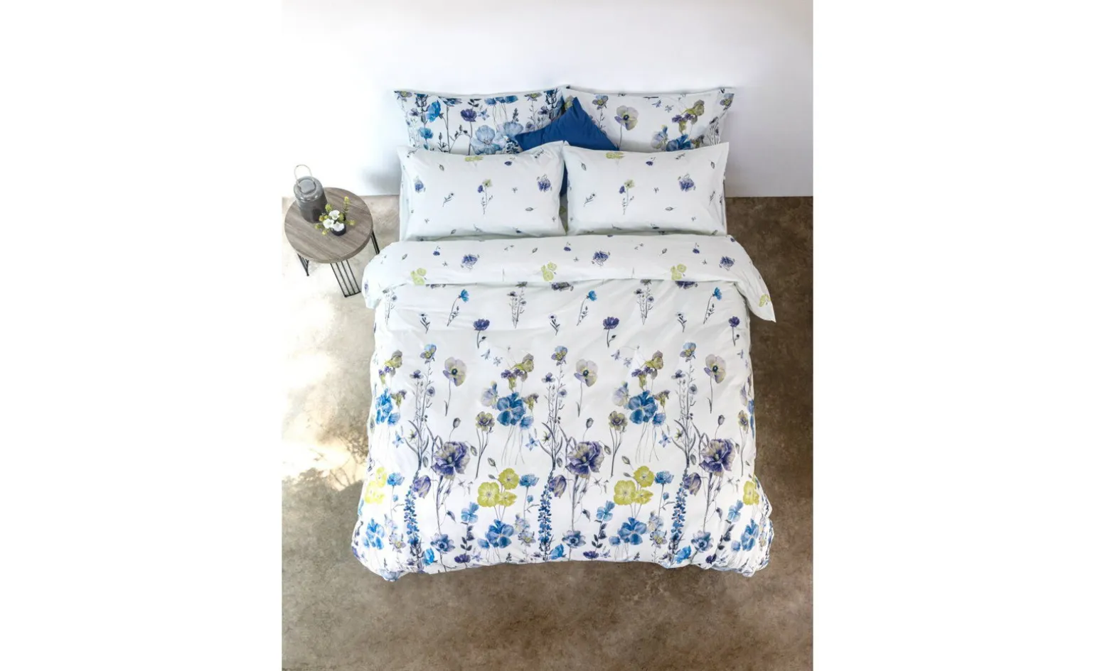 Day Dream Copripiumino singolo Ortus blu cielo, 100% cotone