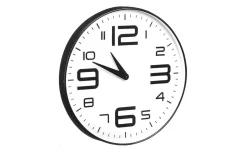 Dean orologio da muro con numeri grandi Ø50 cm