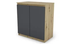 Delia madia 2 ante rovere artisan/graphite