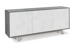 Divina madia 3 ante cemento/ossido bianco