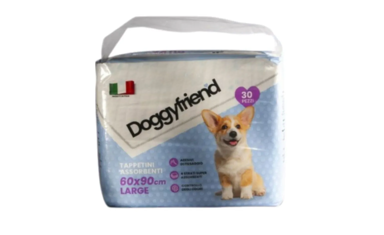 Doggy tappetini assorbenti 30 pezzi 60x90cm