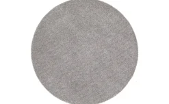 Dolce tappeto silver tinta unita Ø120 cm