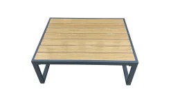 Eden set angolare in alluminio verniciato antracite