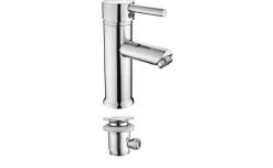 Erica miscelatore lavabo cromo Ø40 cm