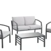 Figi set 2 poltrone, 1 divano 2 posti e 1 tavolino