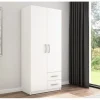 Fine 2.0 armadio bianco L80 cm