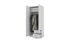 Fine 2.0 armadio bianco L80 cm
