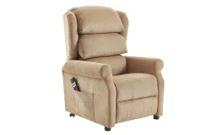 Fiore poltrona relax in tessuto beige