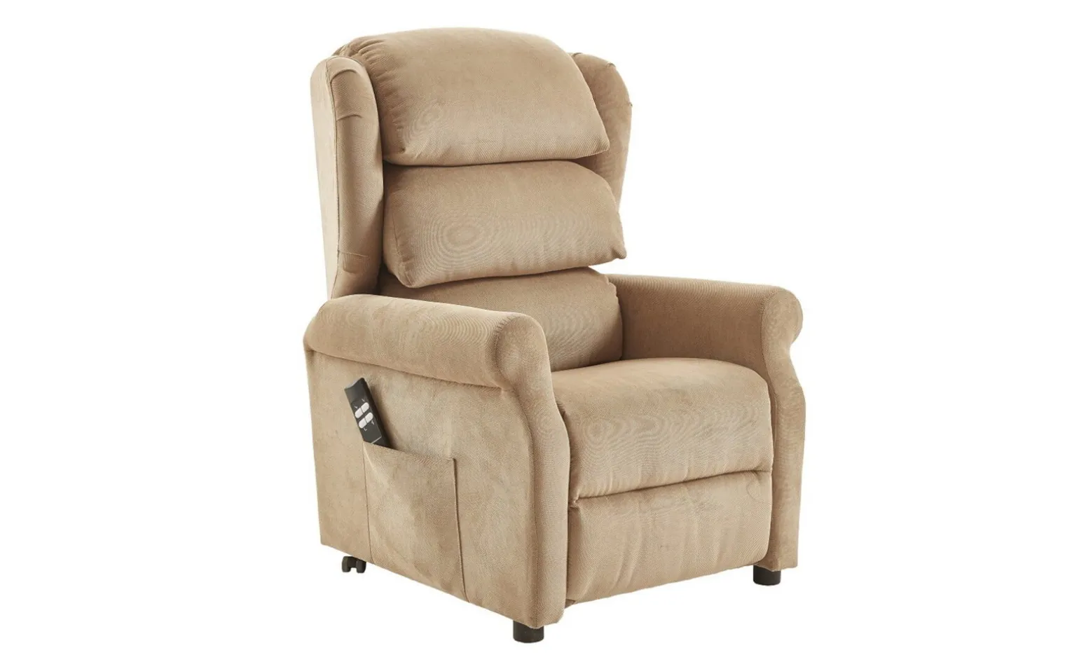 Fiore poltrona relax in tessuto beige
