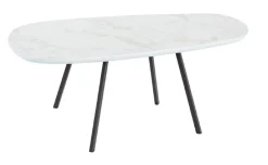 Flor tavolino ovale brown/michelangelo L109 cm