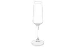 Flute conico in vetro trasparente 250 ml
