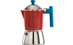 Foodesign Caffettiera Cocca 3 tazze Rossa