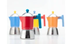 Foodesign Caffettiera Cocca 3 tazze Rossa