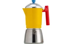 Foodesign Caffettiera Cocca 3 tazze Giallo