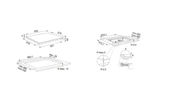 Franke Piano cottura ad induzione FSM 654 I BK