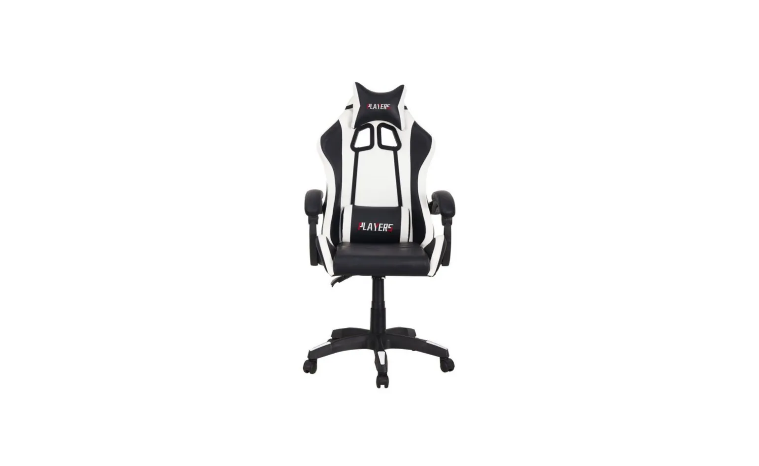 Game poltrona gaming bianca e nera