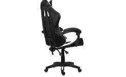 Game poltrona gaming bianca e nera