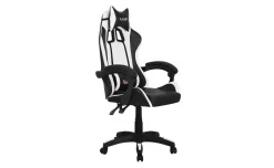 Game poltrona gaming bianca e nera