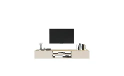 Garda porta tv rovere chopin/cachemire L210 cm