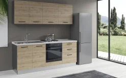 Gilda cucina 270 cm colore rovere cadiz