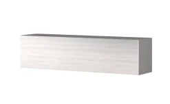 Gilda pensile 1 anta a ribalta frassino ghiaccio L140 cm