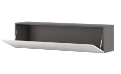 Gilda pensile 1 anta a ribalta frassino ghiaccio L140 cm