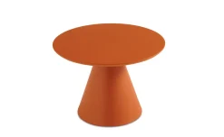 Giove tavolino in mdf color ruggine medio