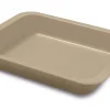 Gold Elegance lasagnera  in acciaio 24x32 cm