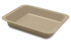 Gold Elegance lasagnera  in acciaio 24x32 cm