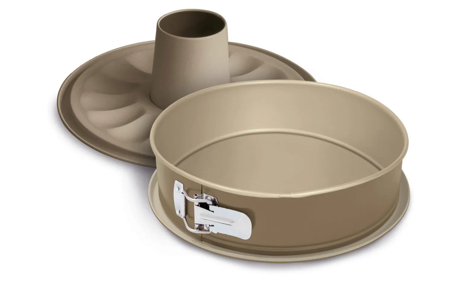 Gold tortiera apribile 2 fondi in acciaio Ø26 cm