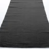 Greta runner antracite 100% cotone 50x140 cm