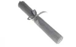 Greta set 2 tovagliette 100% cotone grigio scuro