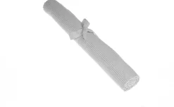 Greta set 2 tovagliette in 100% cotone grigio