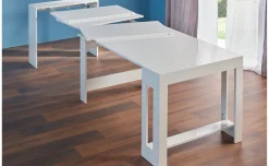 Handy consolle allungabile bianco lucido
