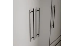 Hide armadio multiservizio bianco opaco/cemento